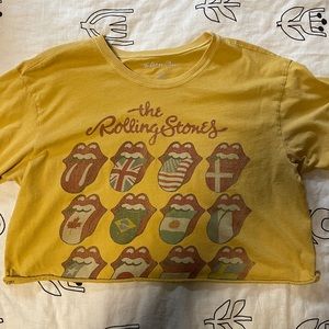 Rolling Stones Cropped Tee